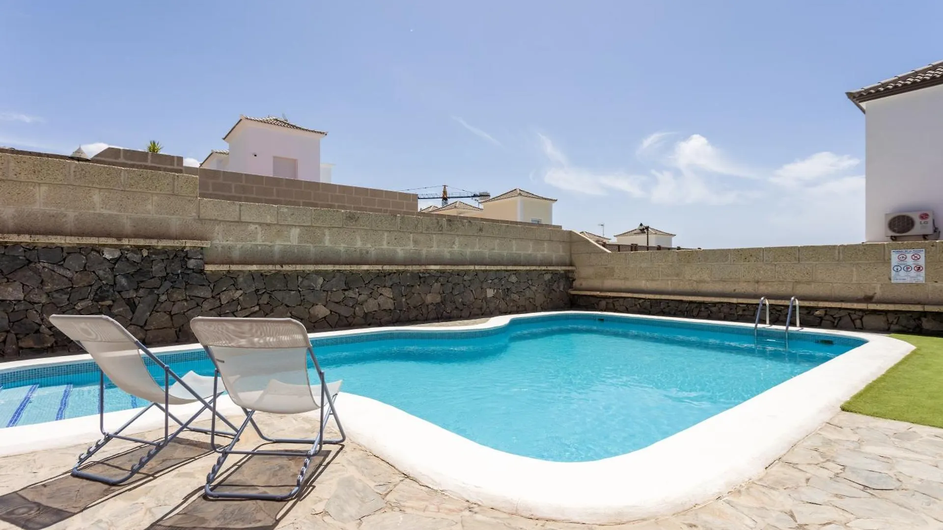Holiday home Villa Chloe Costa Adeje Tenerifesummervillas Giant Private Pool 11 Meters Long