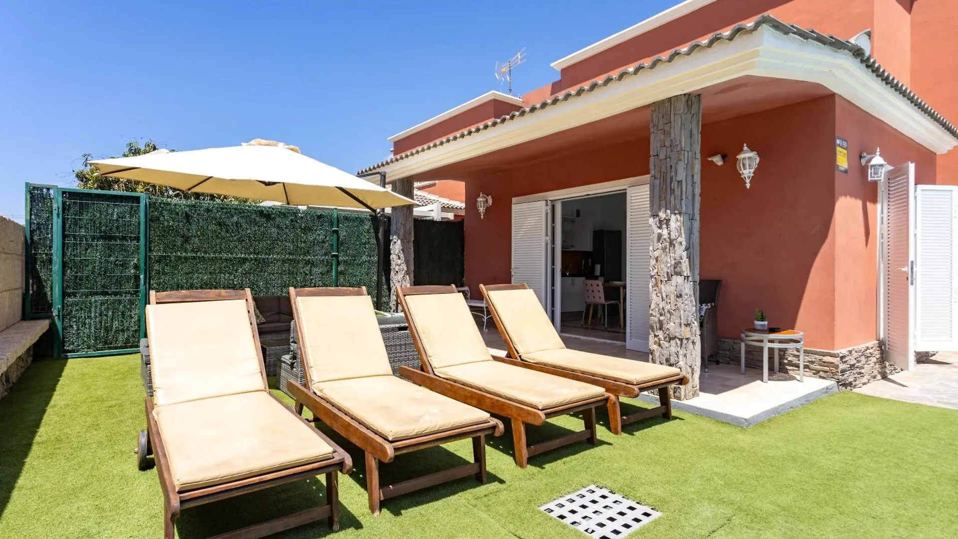 Villa Chloe Costa Adeje Tenerifesummervillas Giant Private Pool 11 Meters Long